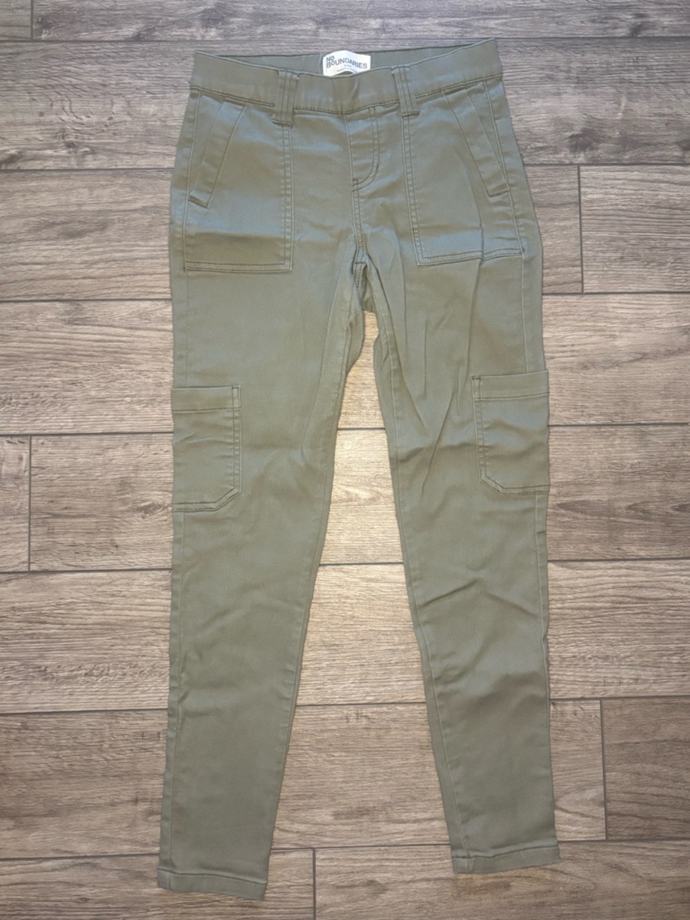 No Boundaries Olive Green High-Rise Skinny Pants